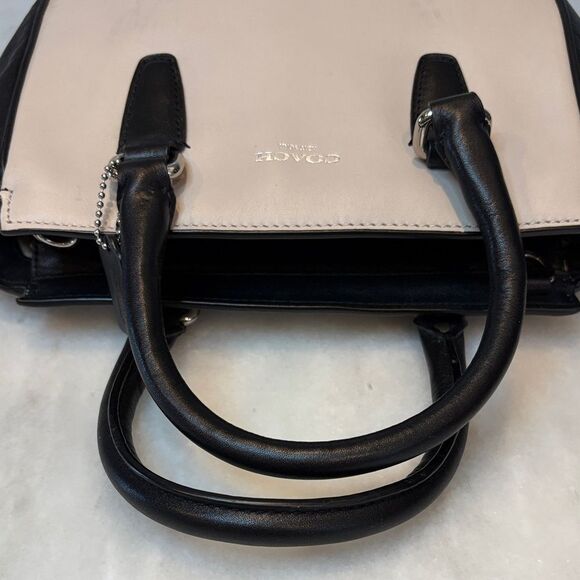 COACH Bag Purse Handbag Leather Pocketbook Tanner Mini Satchel Crossbody Bag - Picture 10 of 16